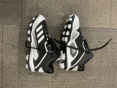 Used Adidas ICON 6 MID CLEATS BB/SB Cleats Black Junior 02.5 11614-S000224374