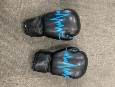 Used ROCKBOX BOXING GLOVES Boxing Gloves Royal Blue Senior 11614-S000224364