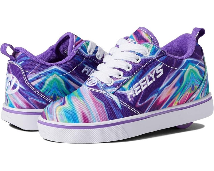 Heelys Pro 20 Prints HE101145H-533 Sneaker Kids US 13C Purple Skate Shoes TZP281