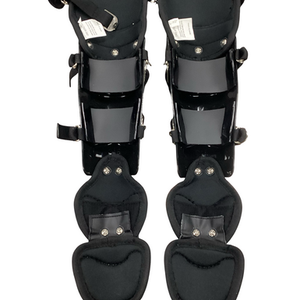 Used GEAR 2000 Catchers Leg Guards Black Intermed 11613-S000170852