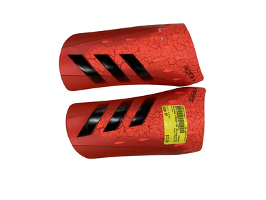 Used Adidas PREDATOR Soccer Shin Guards Adult Orange SM 11613-S000170831