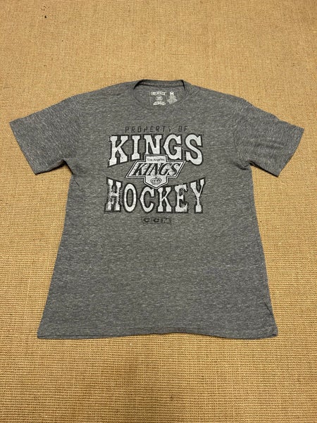 Old School Vintage CCM Los Angeles Kings NHL Hockey T-Shirt