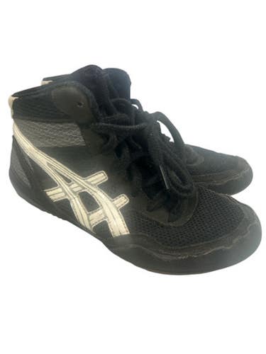 Used Asics Wrestling Shoes Black Junior 02 11862-S000091532