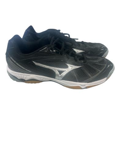 Used Mizuno VB Shoes Adult Black Senior 10.5 11862-S000091526