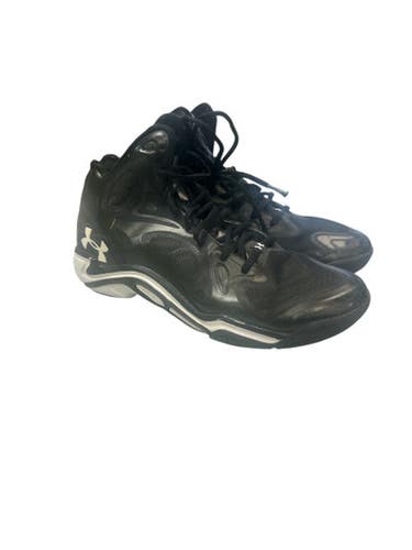 Used Under Armour Basketball Shoes M Black Senior 8 11862-S000091528