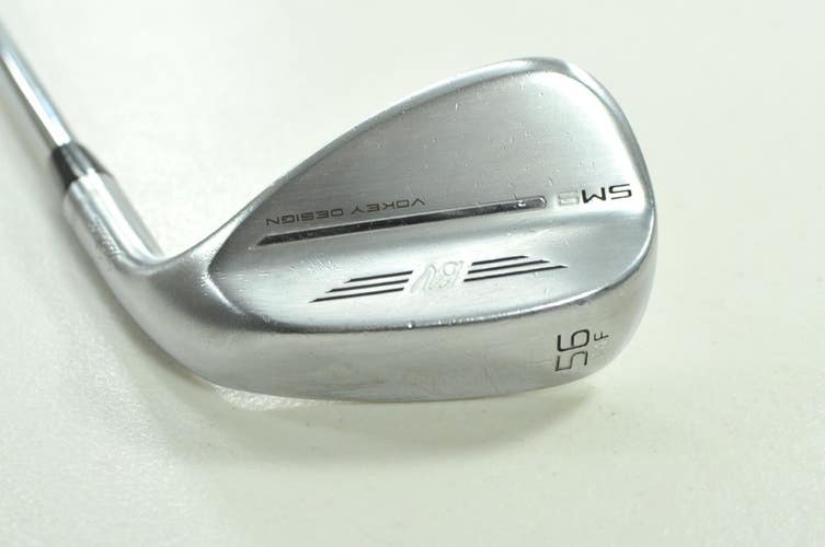 Titleist Vokey SM9 Tour Chrome 56*-14F Wedge Right BV Wedge Flex Steel # 205164