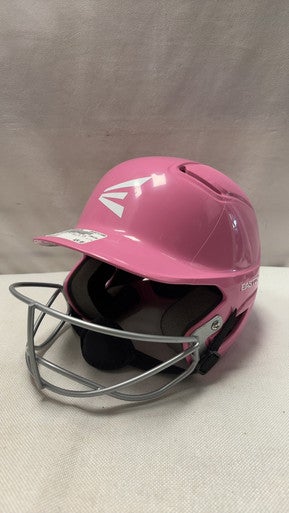 Used Easton 6 1/4 - 6 7/8 Batting Helmet w/Mask Pink One Size 11490-S000266792