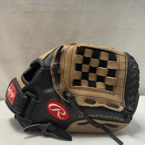 Used Rawlings PLAYMAKER SERIES PM11RB BB/SB Glove RH Throw Brown 11" 11490-S000266783