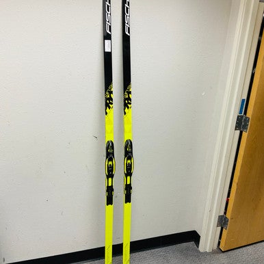 Used Fischer TWIN SKIN PRO Mens XC Ski/Binding Black And Yellow 192 cm 11855-S000193672