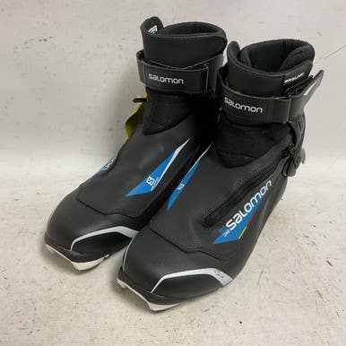 Used Salomon PRO COMBI Mens NNN XC Ski Boots Black W 06.5-07 / JR 4.5-05 11855-S000193669