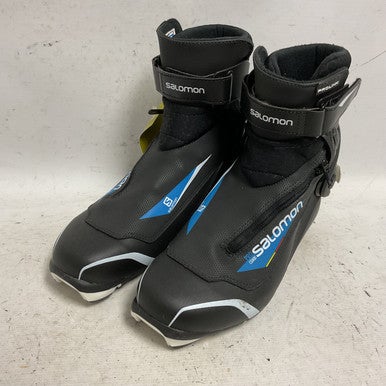 Used Salomon PRO COMBI Mens NNN XC Ski Boots Black W 06.5-07 / JR 4.5-05 11855-S000193669