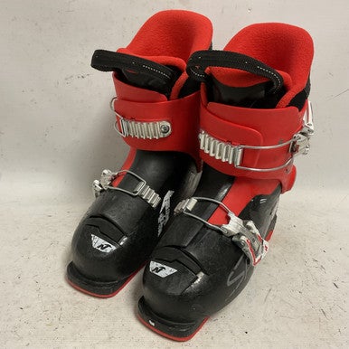 Used Nordica SPEED MACHINE J2 Boys DH Ski Boot Black And Red 215 MP - J03 11855-S000193666