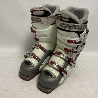 Used Rossignol DIVA XS ULTRA Womens DH Ski Boot White 275 MP - M09.5 - W10.5 11855-S000193624