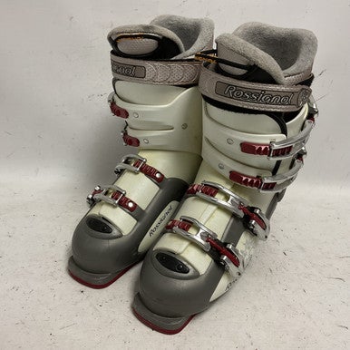 Used Rossignol DIVA XS ULTRA Womens DH Ski Boot White 275 MP - M09.5 - W10.5 11855-S000193624