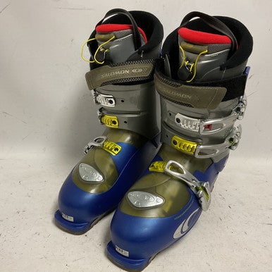 Used Salomon ELLIPSE 10.0 Mens DH Ski Boot Royal Blue 295 MP - M11.5 11855-S000193625