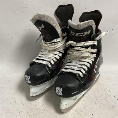 Used CCM JETSPEED FT1 Senior Hockey Skate White/Black/Red Senior 6 11855-S000193592