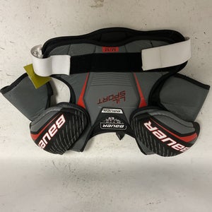 Used Bauer LIL SPORT Junior Shoulder Pads MD 11855-S000193568