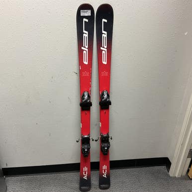 Used Elan FORMULA ACE Boys DH Ski/Binding Red 140 cm 11855-S000193566