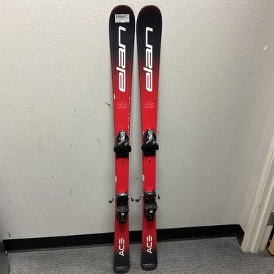 Used Elan FORMULA ACE Boys DH Ski/Binding Red 140 cm 11855-S000193566