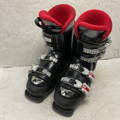 Used Nordica GP TJ Boys DH Ski Boot Black 230 MP - J05 - W06 11855-S000193536