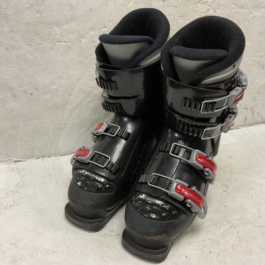 Used Nordica GP TJ Boys DH Ski Boot Black 245 MP - M06.5 - W07.5 11855-S000193776