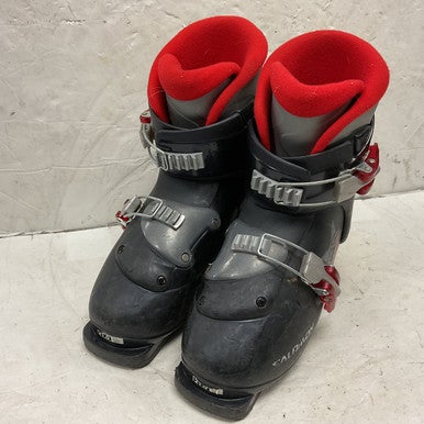 Used Salomon PERFORMA T2 Boys DH Ski Boot Black 210 MP - J02 11855-S000193777