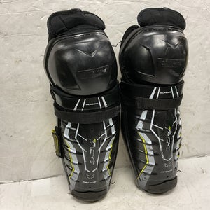 Used CCM TACKS CLASSIC Junior Shin Guards Black 13" 11855-S000193772