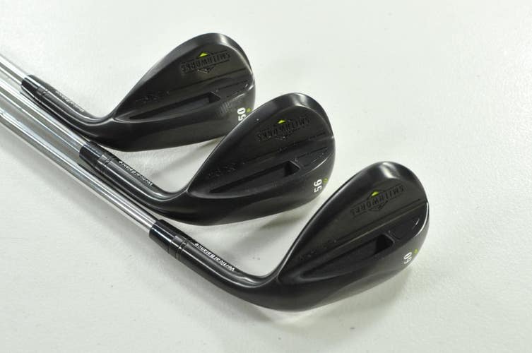 Smith Works Laser Milled X-Spin 50*, 56*, 60* Wedge Set RH KBS Steel #204977
