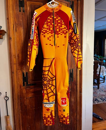 CANADA National Team - Spyder GS Suit (Used) FIS Legal, Men's XL
