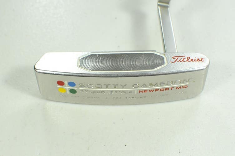 Titleist 2005 Scotty Cameron Studio Style Newport Mid 43" Putter Steel # 204838