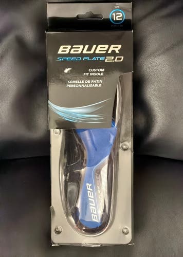 New Bauer Speed Plate 2.0 Hockey Insoles Size 12