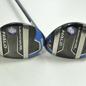 Cleveland Launcher XL Halo 2021 3 and 5 Fairway Wood Set Senior Graphite #205150
