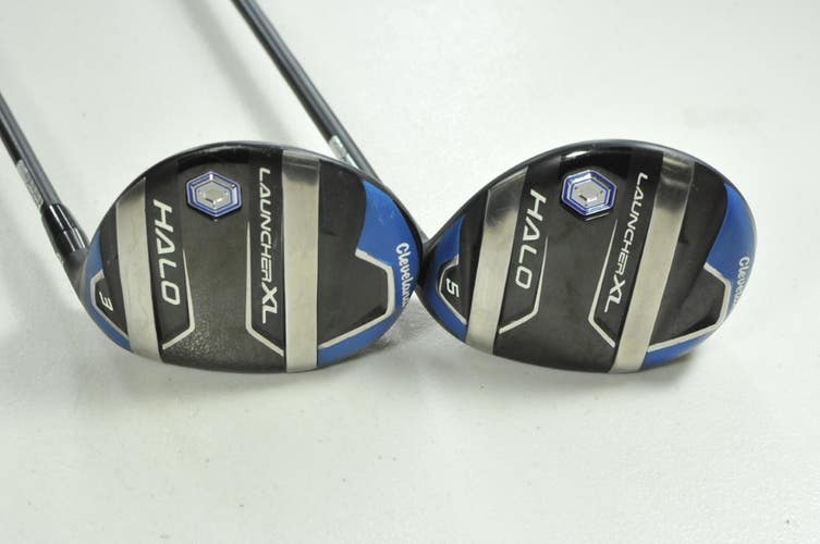 Cleveland Launcher XL Halo 2021 3 and 5 Fairway Wood Set Senior Graphite #205150