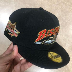 Topperz Buffalo Bison Fitted Black hat(New)