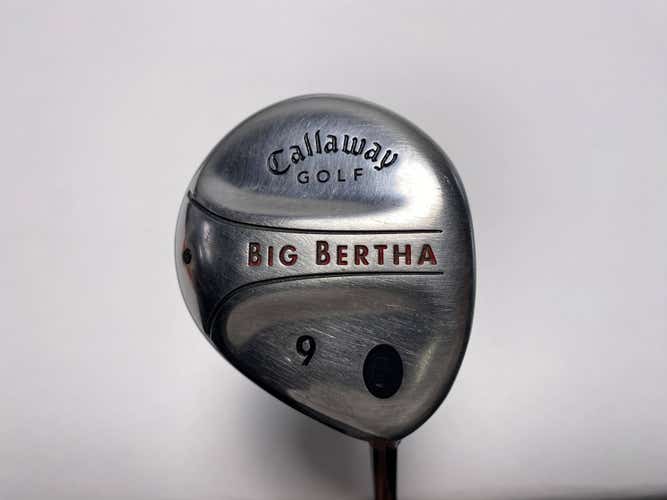 Callaway Big Bertha 2004 9 Fairway Wood 24* Fujikura Vista Pro 60 Womens RH
