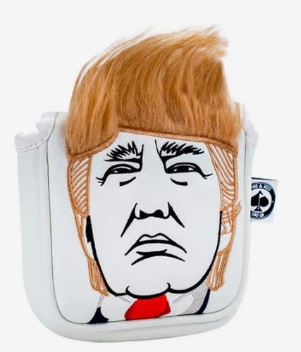 Pins & Aces Trump Mallet Putter Headcover (Red/White/Blue) Golf 2025 NEW