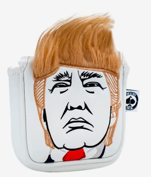 Pins & Aces Trump Mallet Putter Headcover (Red/White/Blue) Golf 2025 NEW