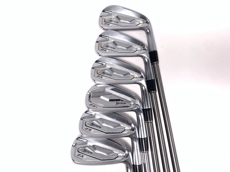 Srixon ZX5 MKII Iron Set 5-PW AeroTech SteelFiber i95 Regular Graphite Mens RH