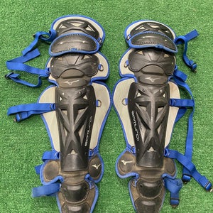 Blue Adult Mizuno Samurai Catcher's Leg Guard (Used)