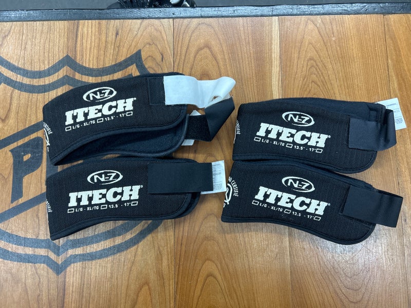 Itech  Neck guards L/XL (4) (Used)
