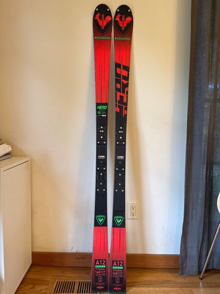 Unisex Rossignol Hero Athlete SL 165 cm Racing Skis Without Bindings (Used)