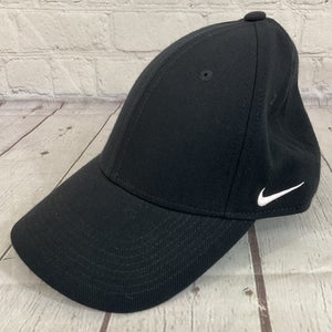 Nike 388831 Adult's LEGACY9 DRI-FIT Fitted Hat Black S/M