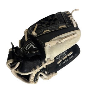 Used Rawlings HIGHLIGHT RH Throw Fastpitch Gloves Black 10 1/2" 11406-S000107404