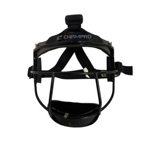 Used Champro FIELDERS MASK BB/SB Fielders Mask Black One Size 11406-S000107411