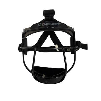 Used Champro FIELDERS MASK BB/SB Fielders Mask Black One Size 11406-S000107411