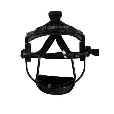 Used Champro FIELDERS MASK BB/SB Fielders Mask Black One Size 11406-S000107411