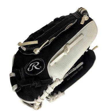 Used Rawlings HIGHLIGHT RH Throw Fastpitch Gloves Black 12 1/2" 11406-S000107426