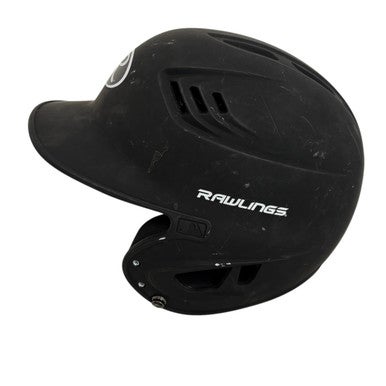 Used Rawlings R16S-REV Batting Helmet No Mask Black M/L 11406-S000107437