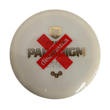Used Discmania PARADIGM Disc Golf Driver White 11406-S000107463