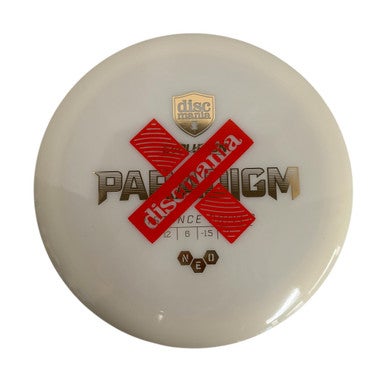 Used Discmania PARADIGM Disc Golf Driver White 11406-S000107463